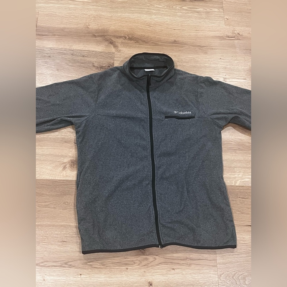 Columbia Men's Charcoal Gray Lightweight Jacket - Picture 3 of 7